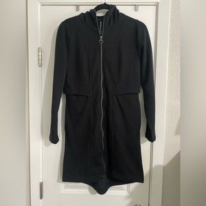 Athleta long sweatshirt jacket